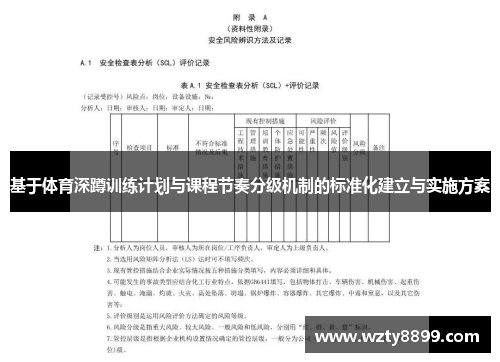 基于体育深蹲训练计划与课程节奏分级机制的标准化建立与实施方案